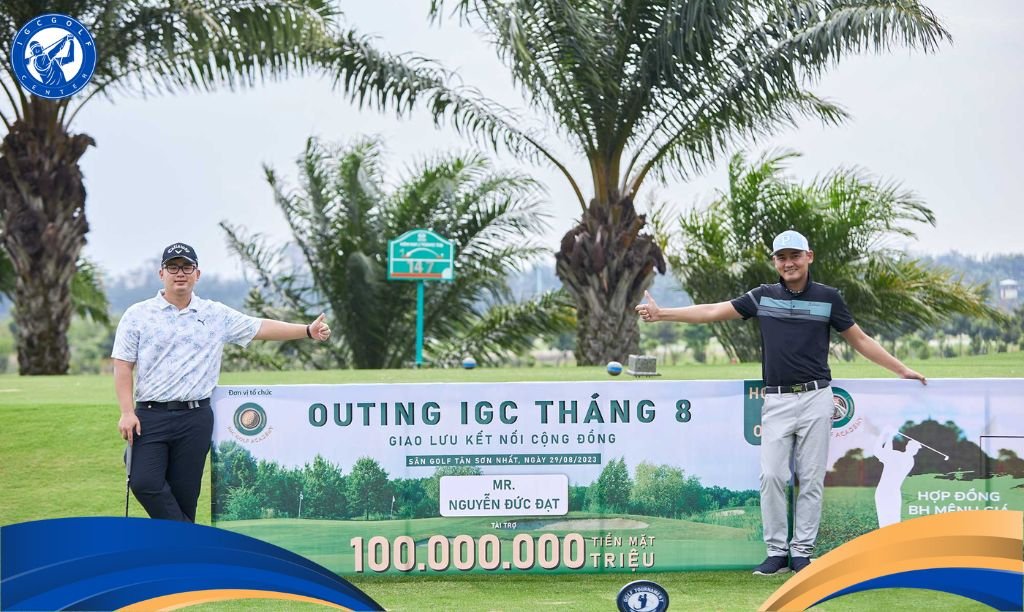 Buổi giao lưu chơi gôn ở bình dương ở clb igc golf center