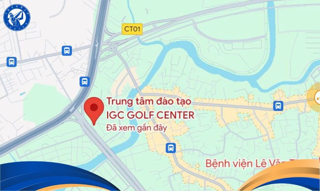 Dạy đánh golf cho trẻ em tại IGC GOLF CENTER