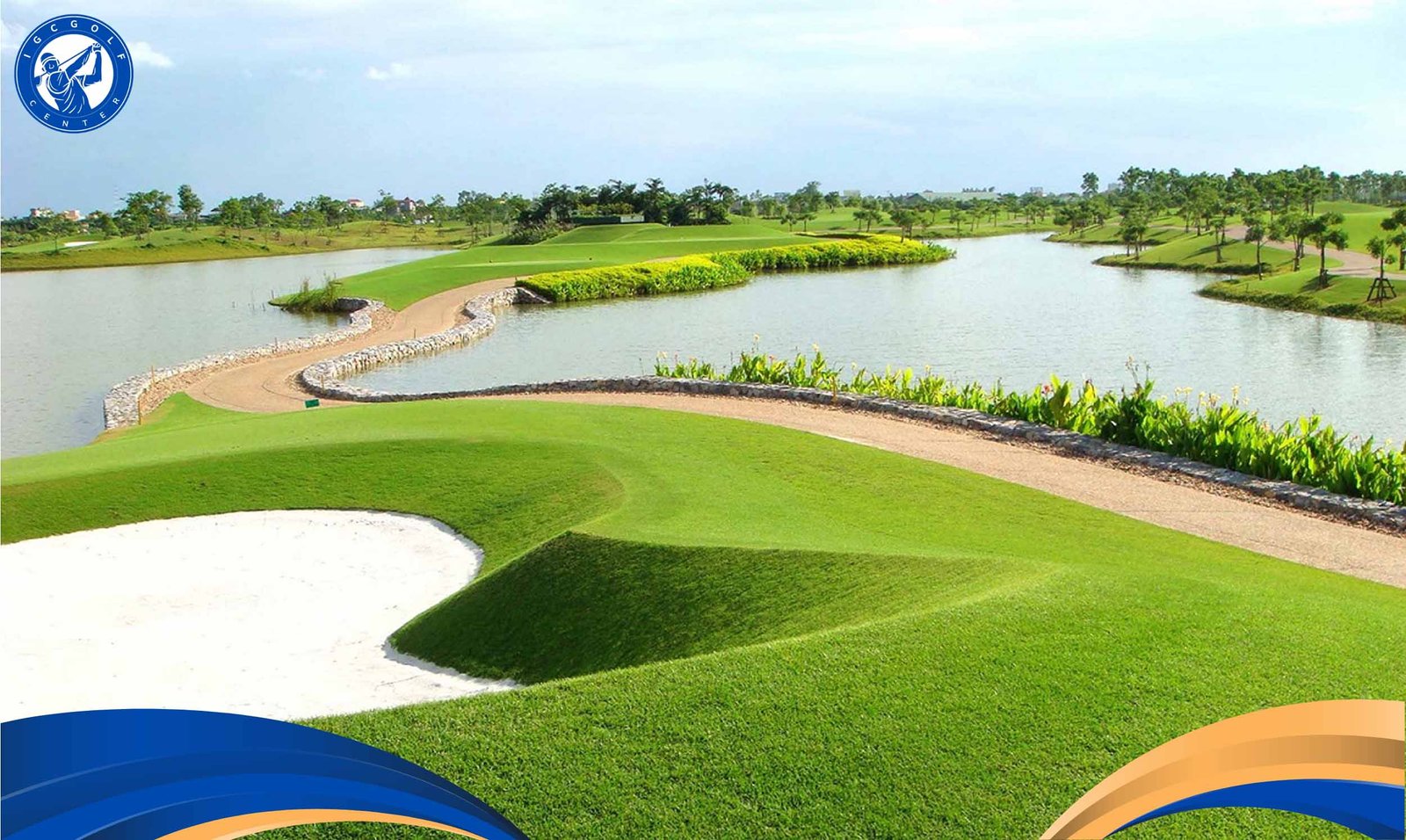 Đặt sân chơi golf Vân Trì như thế nào?