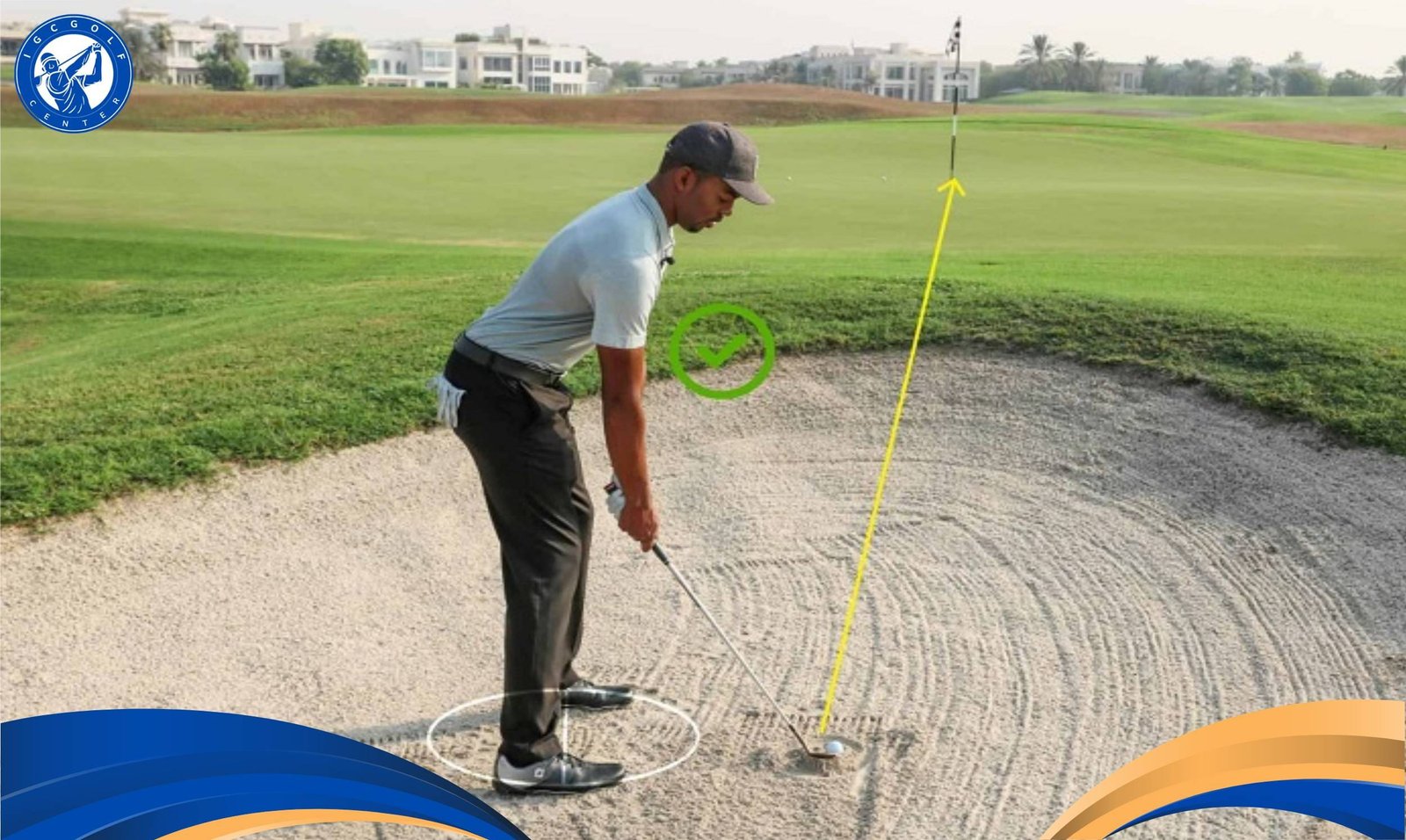 Trong khu vực Bunker quy định các Golfer đánh như thế nào