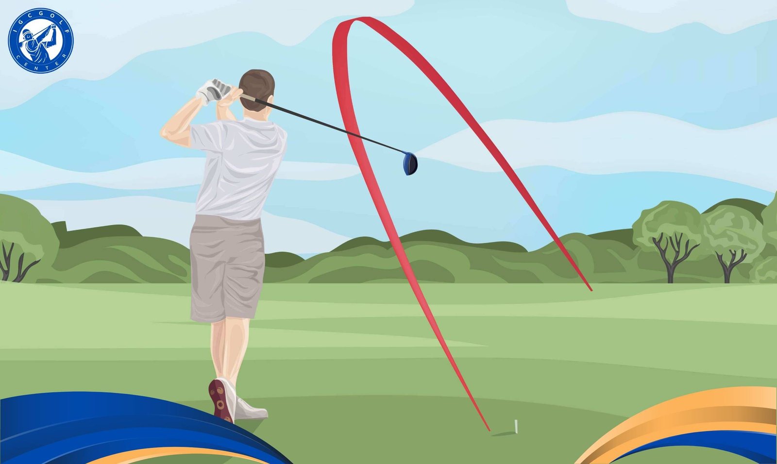 Trường hợp phạm lỗi OB khi chơi golf
