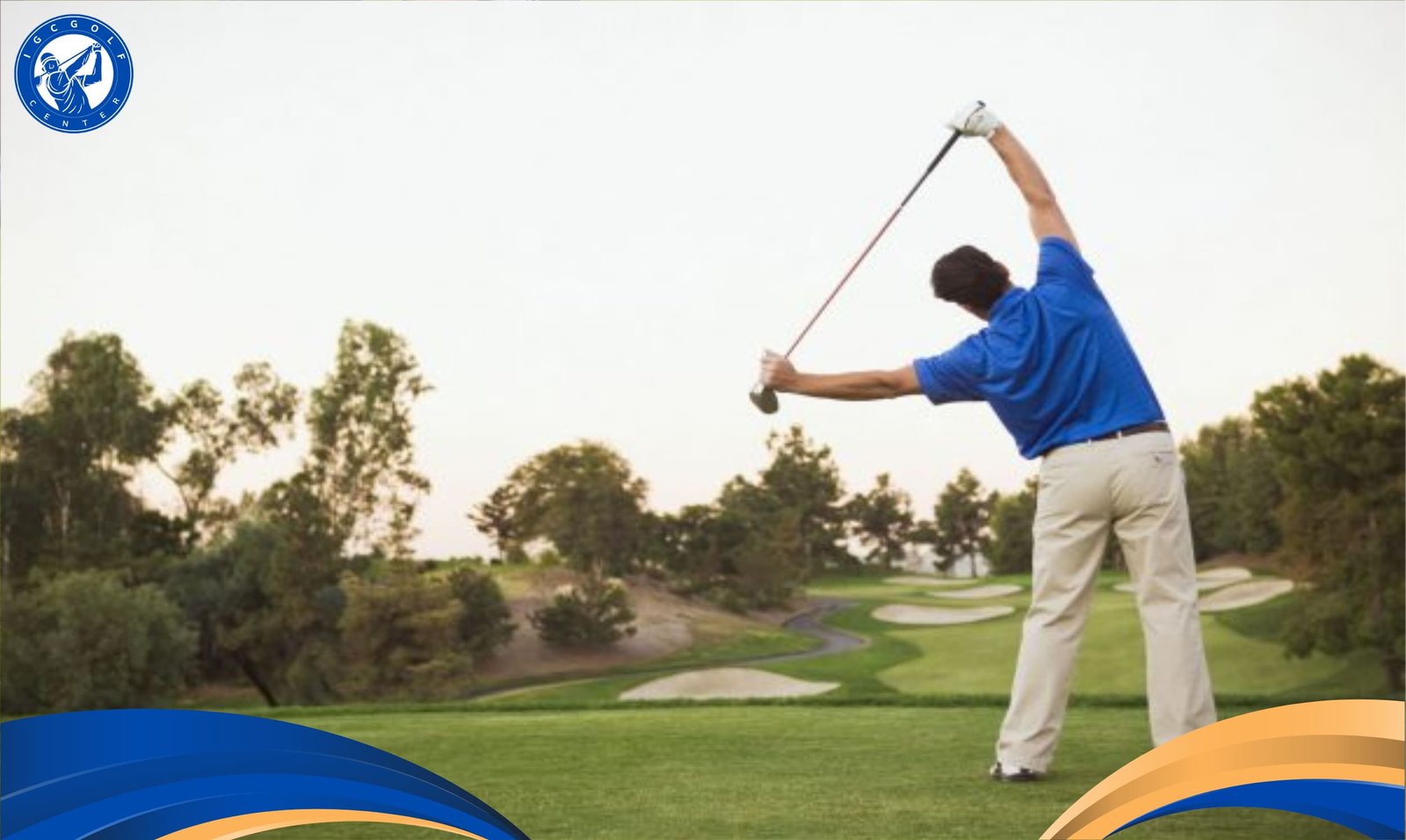 Khởi động trước khi vào bài tập đánh golf