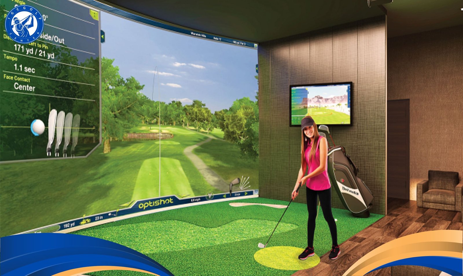Phòng luyện chơi golf GOLFTECH