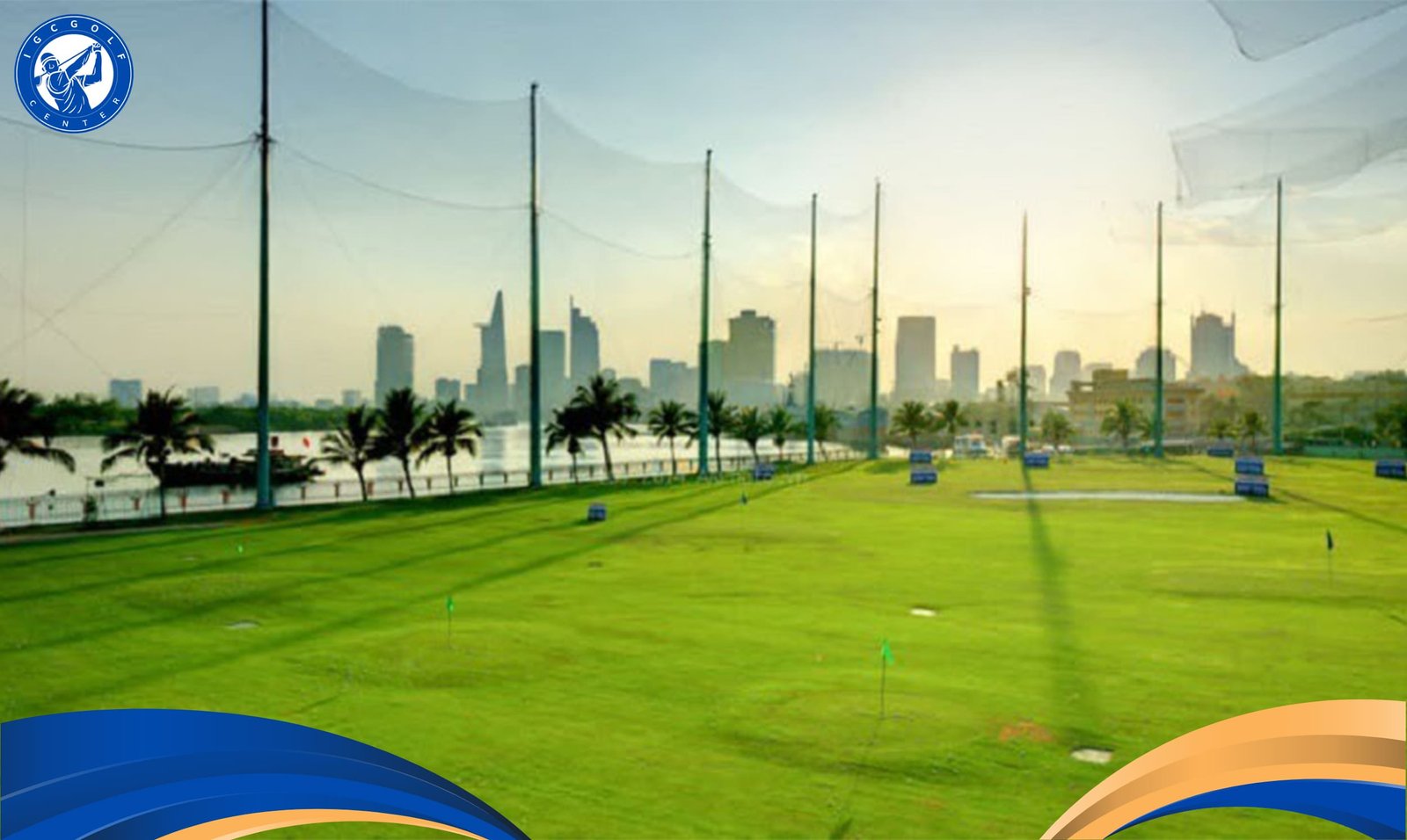 Thiết kế của sân tập golf Him Lam