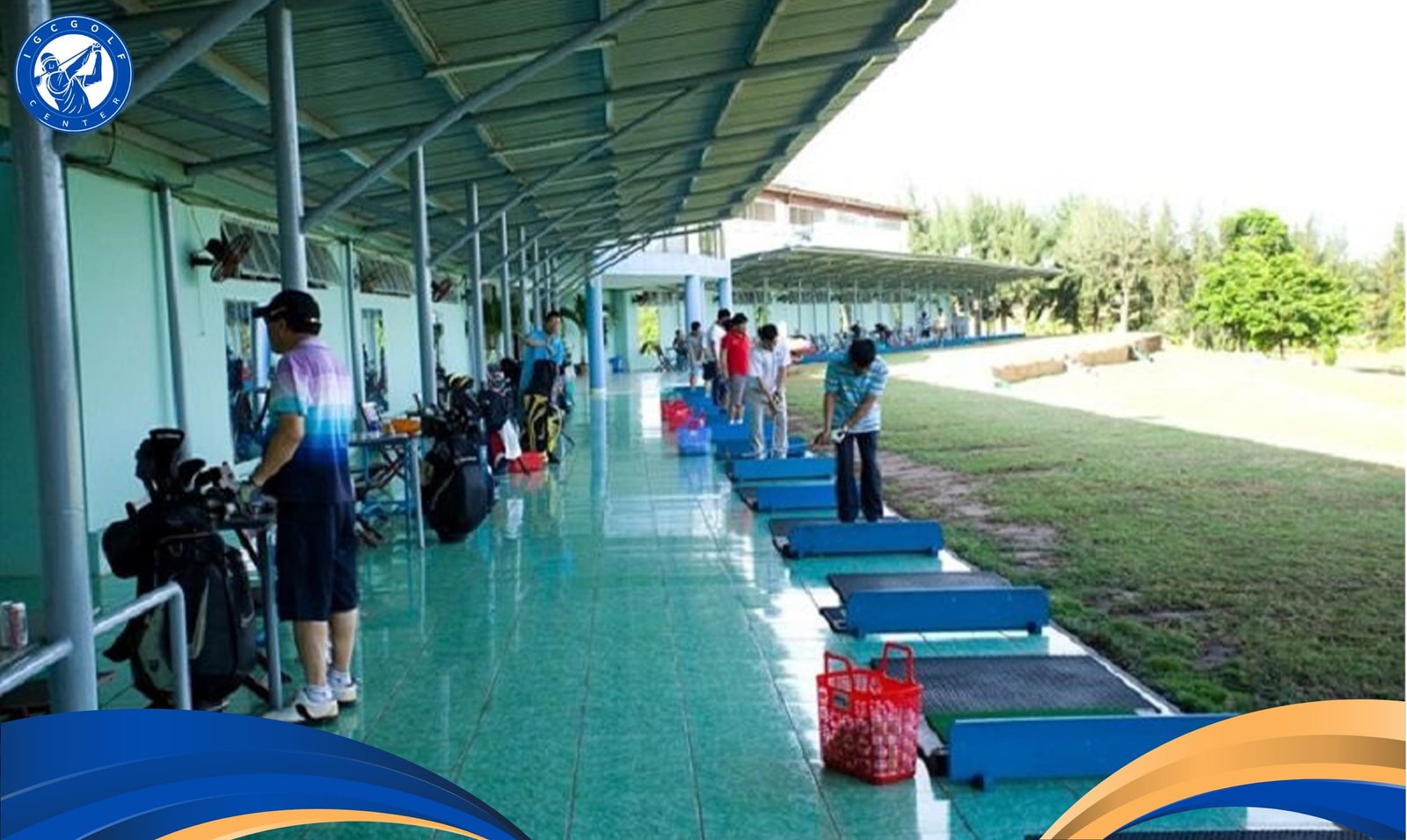  khu sân tập tại paradise golf vũng tàu