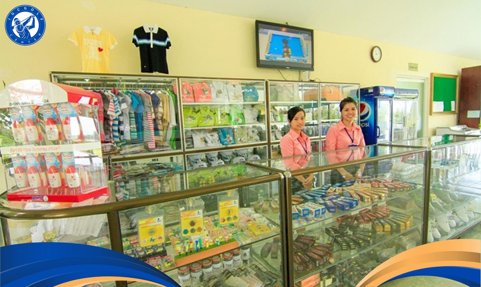 cửa hàng pro shop Paradise golf