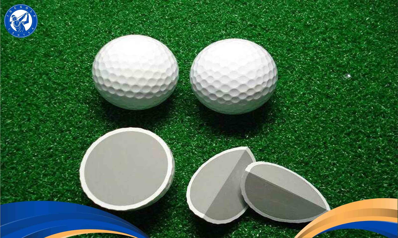 Bóng golf 1 lớp