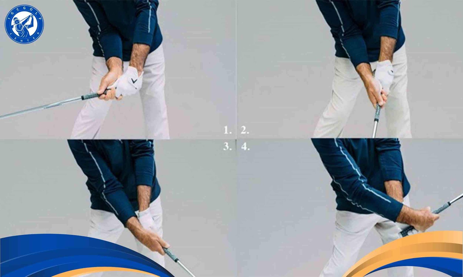Uốn cong cổ tay khi swing