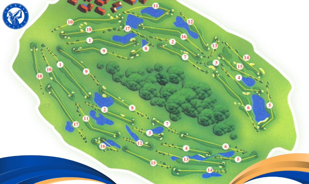 Sân golf có tổng cộng bao nhiêu lỗ banh - golf 36