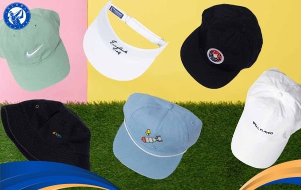 đội mũ lưỡi trai chống nắng khi lên sân golf